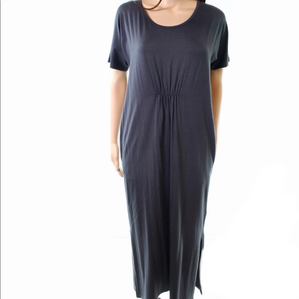 Grey Masai Lagenlook jersey dress